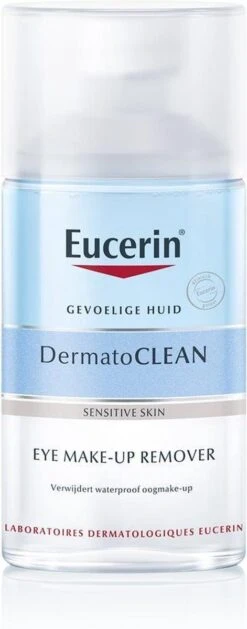 Eucerin DermatoCLEAN Oogmake-up Remover - 125 Ml - Gezichtsreinigingsmiddel