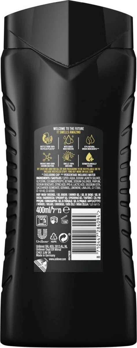 Axe Dark Temptation Douchegel - 6 X 400 Ml - Voordeelverpakking 5 Axe Dark Temptation Douchegel - 6 X 400 Ml - Voordeelverpakking - Afbeelding 3