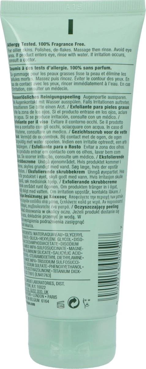 Clinique Exfoliating Scrub Vette Huid - 100 Ml 4 Clinique Exfoliating Scrub Vette Huid - 100 Ml - Afbeelding 2