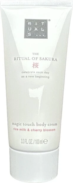 Rituals The Ritual Of Sakura Magic Touch Body Cream 100 Tube - 3 Pack - Rice Milk En Cherry Blossom 8 Rituals The Ritual Of Sakura Magic Touch Body Cream 100 Tube - 3 Pack - Rice Milk En Cherry Blossom -Lichaamsverzorging Winkel 478x1200 10