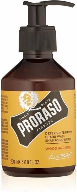 Proraso Beard Wash Wood And Spice 200ml 23 Proraso Beard Wash Wood And Spice 200ml -Lichaamsverzorging Winkel 482x1200 1