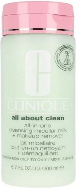 Clinique All About Clean All-In-One Cleansing Micellair Milk + MakeUp Remover Reinigingsmelk - 200 Ml 13 Clinique All About Clean All-In-One Cleansing Micellair Milk + MakeUp Remover Reinigingsmelk - 200 Ml -Lichaamsverzorging Winkel 485x1200 1