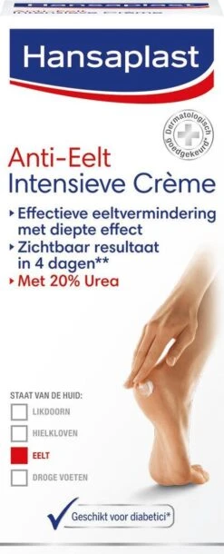 Hansaplast Anti-Eelt Intensieve Crème - Voetcrème - 75 Ml 7 Hansaplast Anti-Eelt Intensieve Crème - Voetcrème - 75 Ml -Lichaamsverzorging Winkel 486x1200