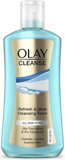 Olay Cleanse Refresh & Glow Reinigingstonic - Alle Huidtypes - Reinigt Verzacht En Bereidt De Huid Voor - 200ml -Lichaamsverzorging Winkel 489x1200