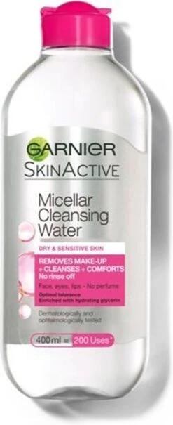 Garnier SkinActive - Micellair Reinigingswater Voor De Droge Huid - 3 X 400 Ml - Micellair Water Voordeelverpakking 24 Garnier SkinActive - Micellair Reinigingswater Voor De Droge Huid - 3 X 400 Ml - Micellair Water Voordeelverpakking -Lichaamsverzorging Winkel 490x1200 3