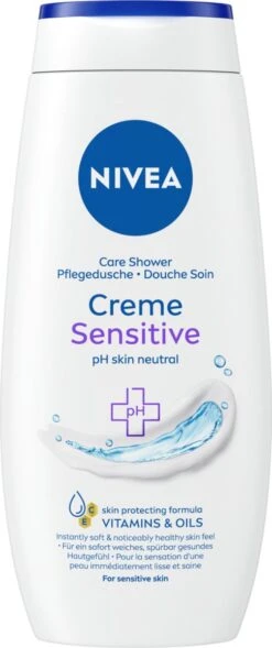 NIVEA Douche Crème Sensitive - 250 Ml - Douchecrème - 6 St - Voordeelverpakking 8 NIVEA Douche Crème Sensitive - 250 Ml - Douchecrème - 6 St - Voordeelverpakking -Lichaamsverzorging Winkel 503x1200 2