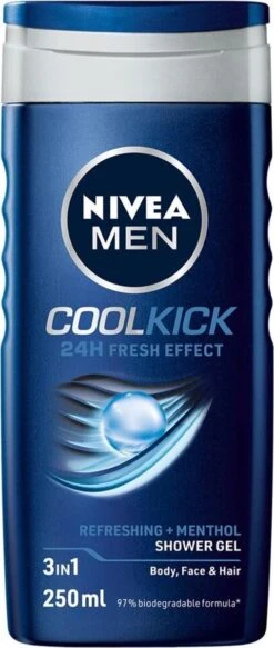 NIVEA MEN Cool Kick Shower Gel - 6 X 250 ML - Voordeelverpakking - Douchegel -Lichaamsverzorging Winkel 508x1200 8
