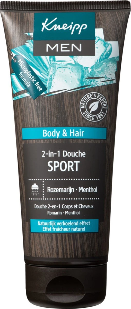 Kneipp Men - Sport - Douche 2-in-1 10 Kneipp Men - Sport - Douche 2-in-1 - Afbeelding 8
