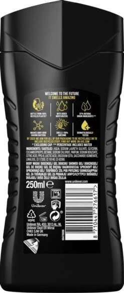 Axe Gold Tempation Douchegel - 6 X 250 Ml - Voordeelverpakking -Lichaamsverzorging Winkel 510x1200 3