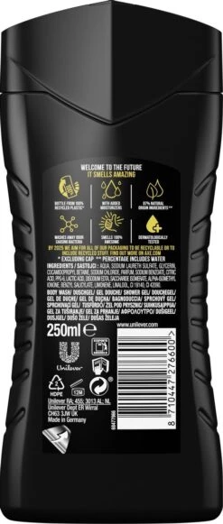 Axe Black 3-in-1 Douchegel - 6 X 250 Ml - Voordeelverpakking -Lichaamsverzorging Winkel 510x1200 4