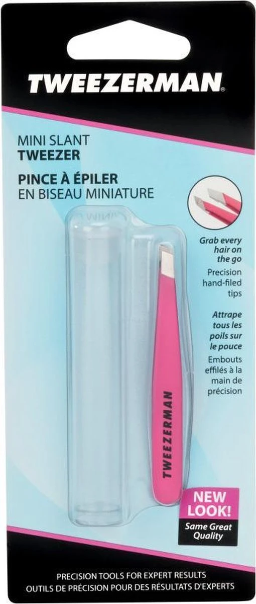 Tweezerman Mini Pincet Roze 7 Tweezerman Mini Pincet Roze - Afbeelding 5