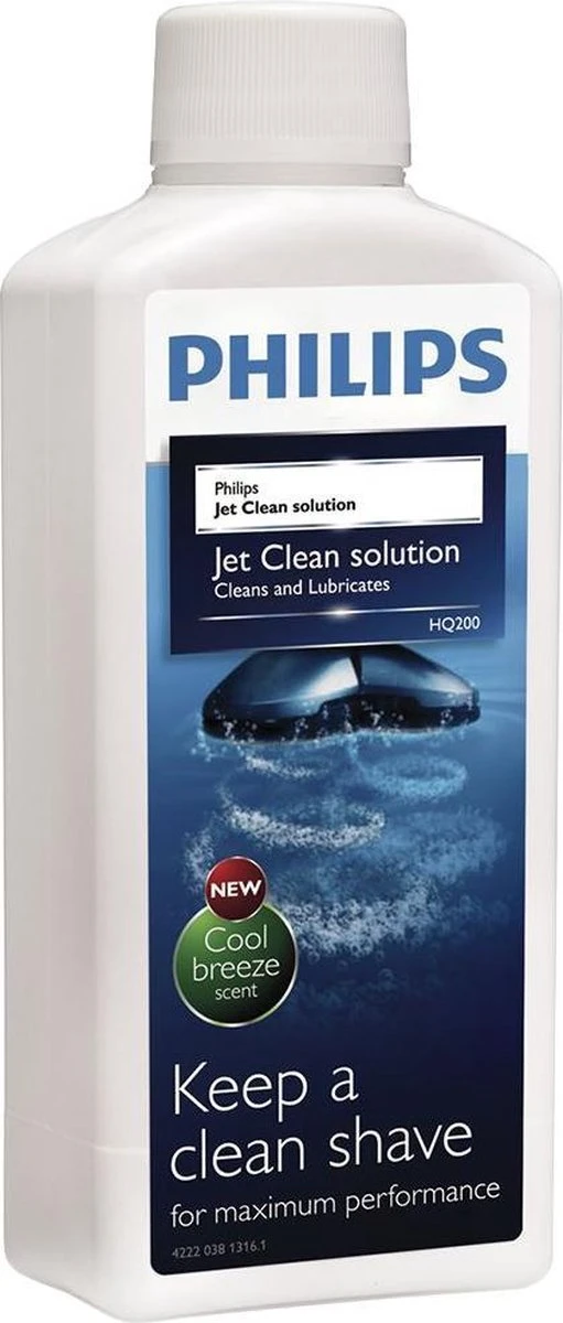 Philips HQ200/50 - Jet Clean-reinigingsoplossing - 1 Flesje 3 Philips HQ200/50 - Jet Clean-reinigingsoplossing - 1 Flesje
