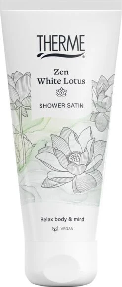 Therme Shower Satin Zen White Lotus 200 Ml 11 Therme Shower Satin Zen White Lotus 200 Ml -Lichaamsverzorging Winkel 513x1200 14