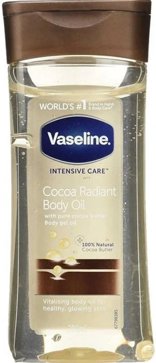 Vaseline® Vaseline Cocoa Radiant Oil Gel 200ML 3 Vaseline® Vaseline Cocoa Radiant Oil Gel 200ML