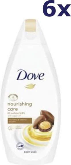 Dove Nourishing Care Douchegel - Triple Moisture Serum - 6 X 450 Ml -Lichaamsverzorging Winkel 518x1200 1