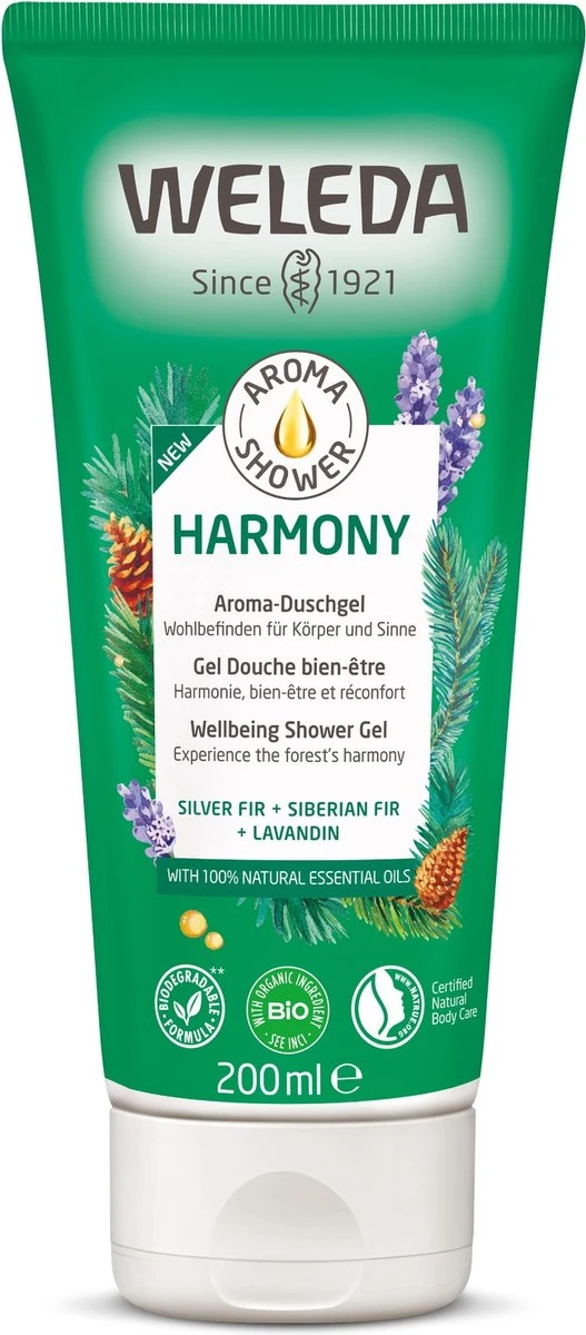 Weleda Aroma Shower Harmony Douchegel 3 Weleda Aroma Shower Harmony Douchegel