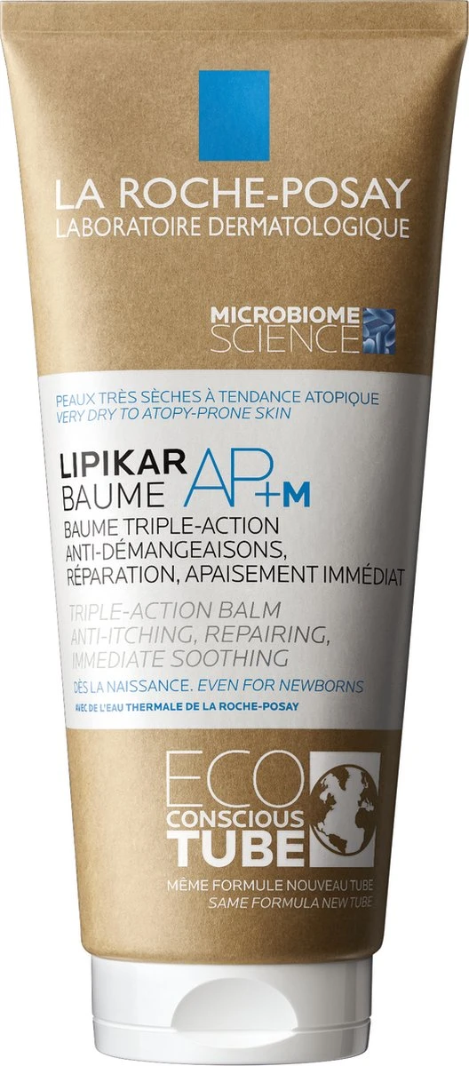 La Roche-Posay - Lipikar Balsem AP+M ECO-tube - Voor Droge Tot Zeer Droge Huid - 200ml 3 La Roche-Posay - Lipikar Balsem AP+M ECO-tube - Voor Droge Tot Zeer Droge Huid - 200ml