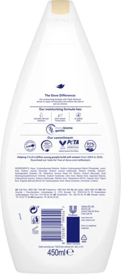 Dove Nourishing Care Douchegel - Triple Moisture Serum - 6 X 450 Ml -Lichaamsverzorging Winkel 529x1200 4