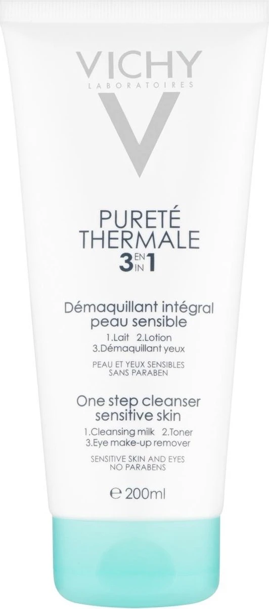 Vichy Pureté Thermale 3-in-1 Reinigingslotion -200ml - Make-up Verwijdering 15 Vichy Pureté Thermale 3-in-1 Reinigingslotion -200ml - Make-up Verwijdering - Afbeelding 13