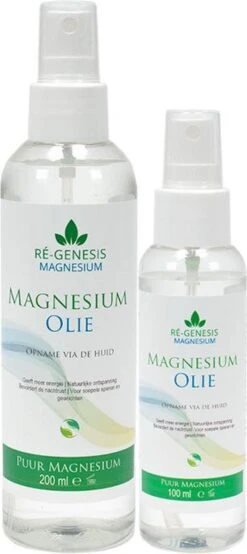 Ré-genesis Magnesium Spierolie En Spray - 100 Ml En 200 Ml