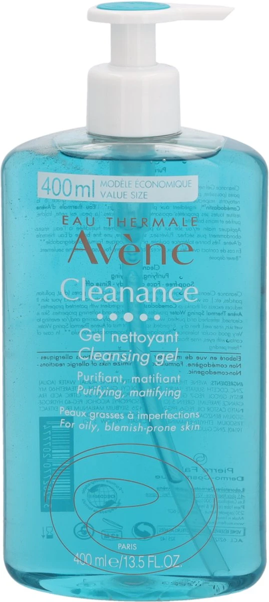 Avène Cleanance Reinigingsgel 400ml 10 Avène Cleanance Reinigingsgel 400ml - Afbeelding 8