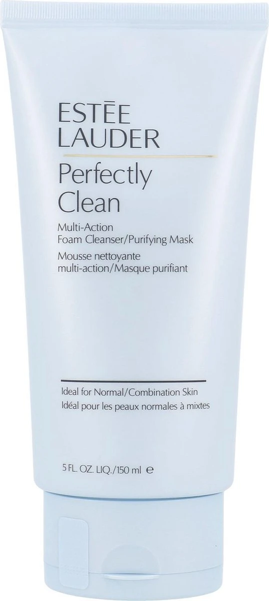 Estée Lauder Perfectly Clean Multi-Action Foam Cleanser/Purifying Mask Gezichtsmasker - 150 Ml 3 Estée Lauder Perfectly Clean Multi-Action Foam Cleanser/Purifying Mask Gezichtsmasker - 150 Ml