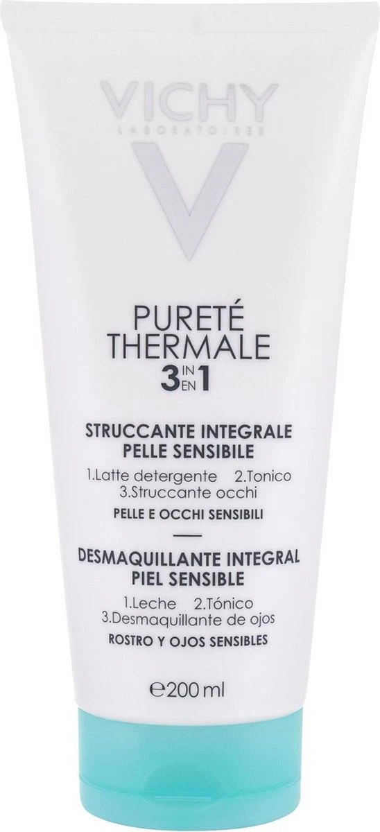 Vichy Pureté Thermale 3-in-1 Reinigingslotion -200ml - Make-up Verwijdering 13 Vichy Pureté Thermale 3-in-1 Reinigingslotion -200ml - Make-up Verwijdering - Afbeelding 11