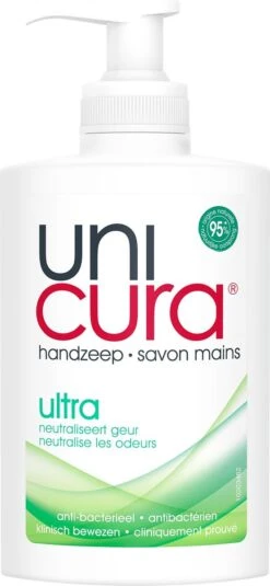 Unicura Ultra Antibacteriële Vloeibare Handzeep - 6 X 250 Ml - Voordeelverpakking -Lichaamsverzorging Winkel 554x1200 2