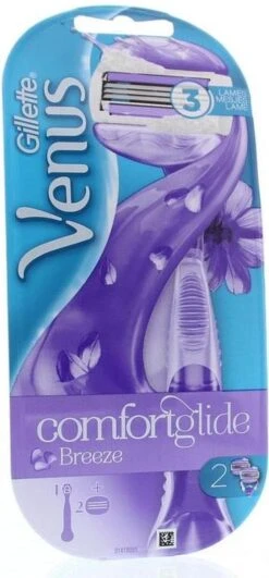 Gillette Venus Breeze Scheersysteem + 2 Scheermesjes Vrouwen 21 Gillette Venus Breeze Scheersysteem + 2 Scheermesjes Vrouwen -Lichaamsverzorging Winkel 558x1200 2