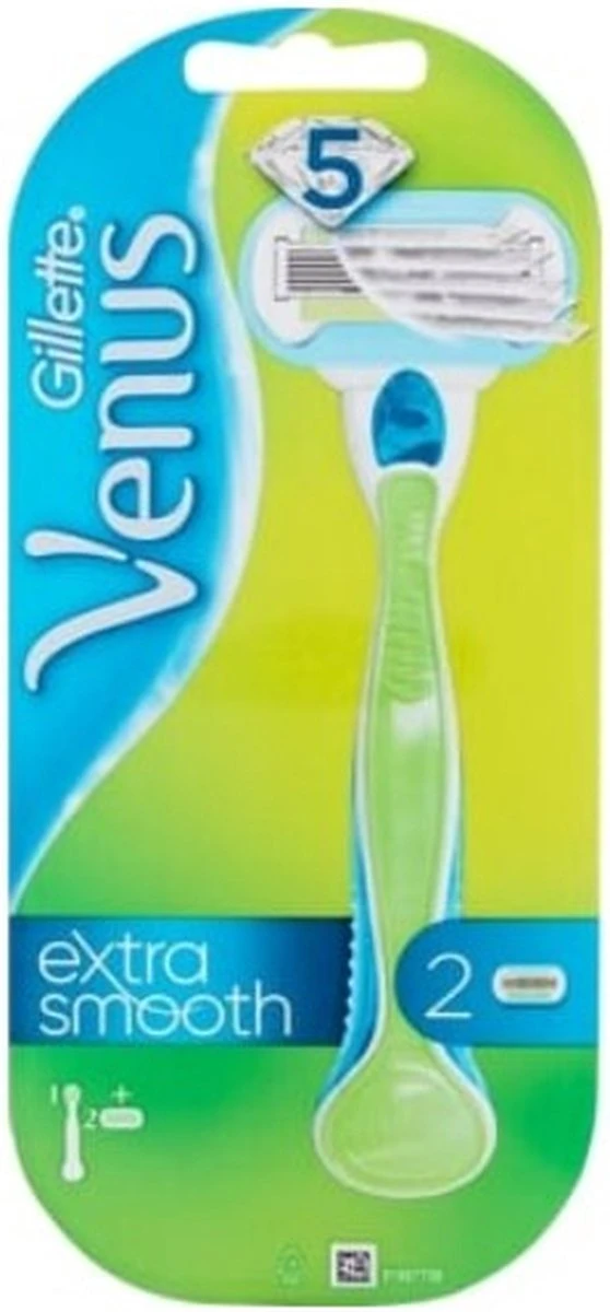 Gillette Houder Venus Extra Smooth + 2 Scheermessen 3 Gillette Houder Venus Extra Smooth + 2 Scheermessen