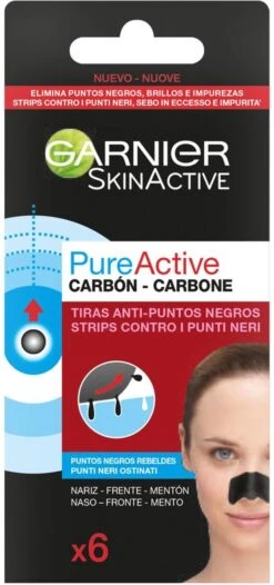 Garnier SkinActive Neus Strips Charcoal - 4 Stuks -Lichaamsverzorging Winkel 563x1200 4