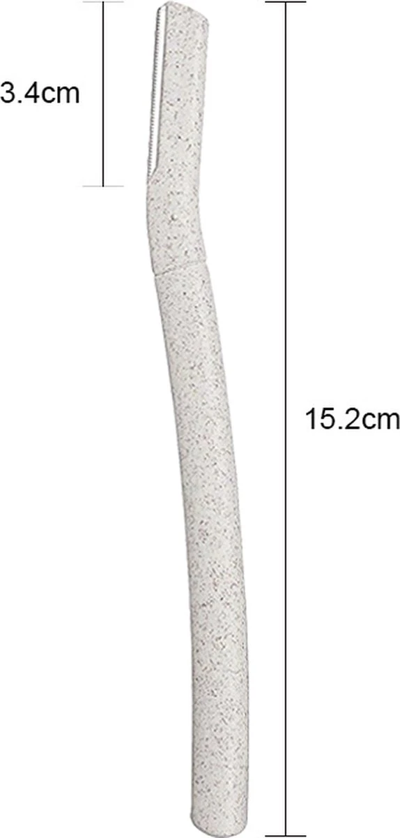 INTER-ESQUE Wenkbrauw Mesje - Eyebrow Razor - Dermaplaning - Scheermesjes Gezicht - Wenkbrauw Scheermesje Van Tarwestro - 6 Stuks 3x Groot + 3x Klein 7 INTER-ESQUE Wenkbrauw Mesje - Eyebrow Razor - Dermaplaning - Scheermesjes Gezicht - Wenkbrauw Scheermesje Van Tarwestro - 6 Stuks 3x Groot + 3x Klein - Afbeelding 5