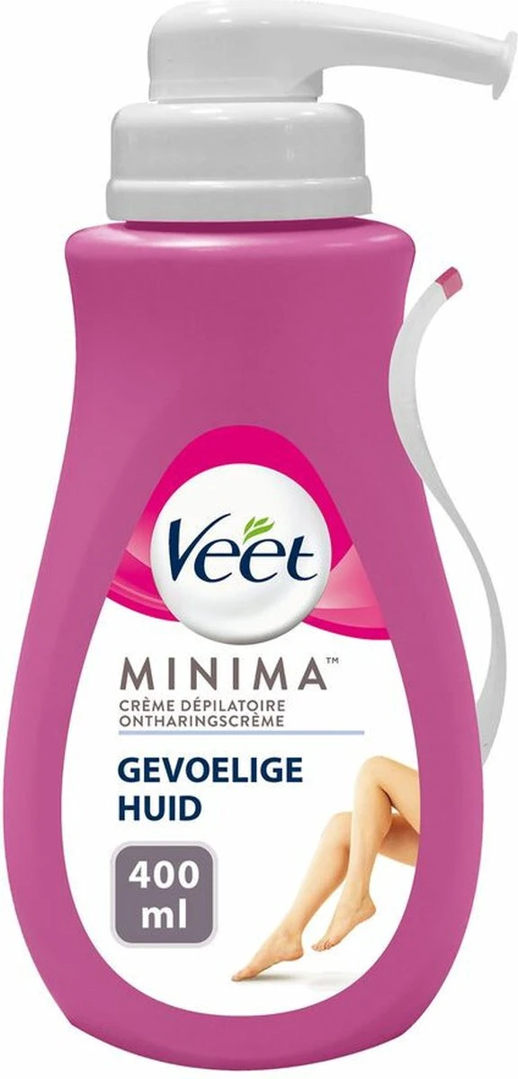 Veet - Minima Ontharingscrème - Gevoelige Huid - 400 Ml 3 Veet - Minima Ontharingscrème - Gevoelige Huid - 400 Ml