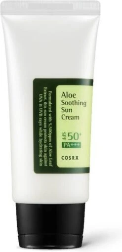 COSRX Aloe Soothing Sun Cream SPF50+ PA+++ 50 Ml 16 COSRX Aloe Soothing Sun Cream SPF50+ PA+++ 50 Ml -Lichaamsverzorging Winkel 581x1200