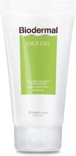Biodermal Vette & Gemengde Huid Face Gel - 150ml – Bij Overtollig Talg, Puistjes En Onzuiverheden -Lichaamsverzorging Winkel 586x1200 3