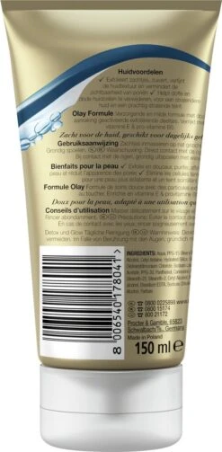 Olay Cleanse Detox & Glow - Dagelijkse Scrub - Met Vitamine E En Provitamine B5 - Mild Voor De Huid - Voor Dagelijks Gebruik - 150ml 15 Olay Cleanse Detox & Glow - Dagelijkse Scrub - Met Vitamine E En Provitamine B5 - Mild Voor De Huid - Voor Dagelijks Gebruik - 150ml -Lichaamsverzorging Winkel 589x1200