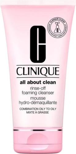 Clinique Rinse Off Foaming Cleanser Reinigingsmousse - 150 Ml -Lichaamsverzorging Winkel 594x1200 2