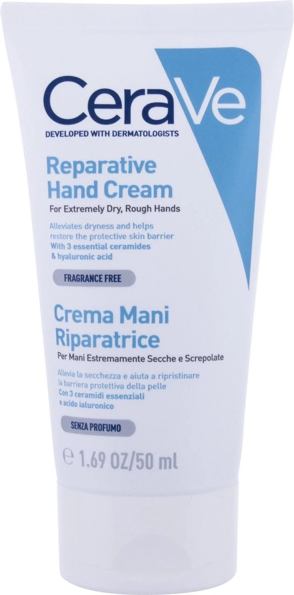 CeraVe - Reparative Handcream - Handcrème - Tegen Droge En Ruwe Handen - 50 Ml 14 CeraVe - Reparative Handcream - Handcrème - Tegen Droge En Ruwe Handen - 50 Ml - Afbeelding 12