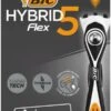 BIC Scheermesjes - Hybrid 5 Flex Scheersysteem Voor Mannen - Precisietrimmer En 5 Beweeglijke Titanium Mesjes - Scheerapparaat Met 2 Navulmesjes 2 BIC Scheermesjes - Hybrid 5 Flex Scheersysteem Voor Mannen - Precisietrimmer En 5 Beweeglijke Titanium Mesjes - Scheerapparaat Met 2 Navulmesjes -Lichaamsverzorging Winkel 600x1200 1