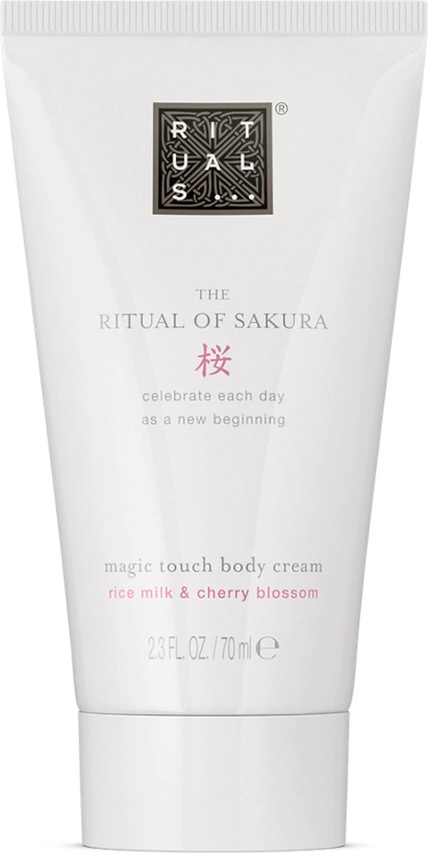 Rituals The Ritual Of Sakura Magic Touch Body Cream 100 Tube - 3 Pack - Rice Milk En Cherry Blossom 3 Rituals The Ritual Of Sakura Magic Touch Body Cream 100 Tube - 3 Pack - Rice Milk En Cherry Blossom