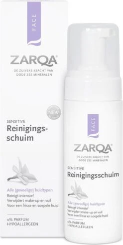 Zarqa Reinigingsschuim Sensitive 150 Ml