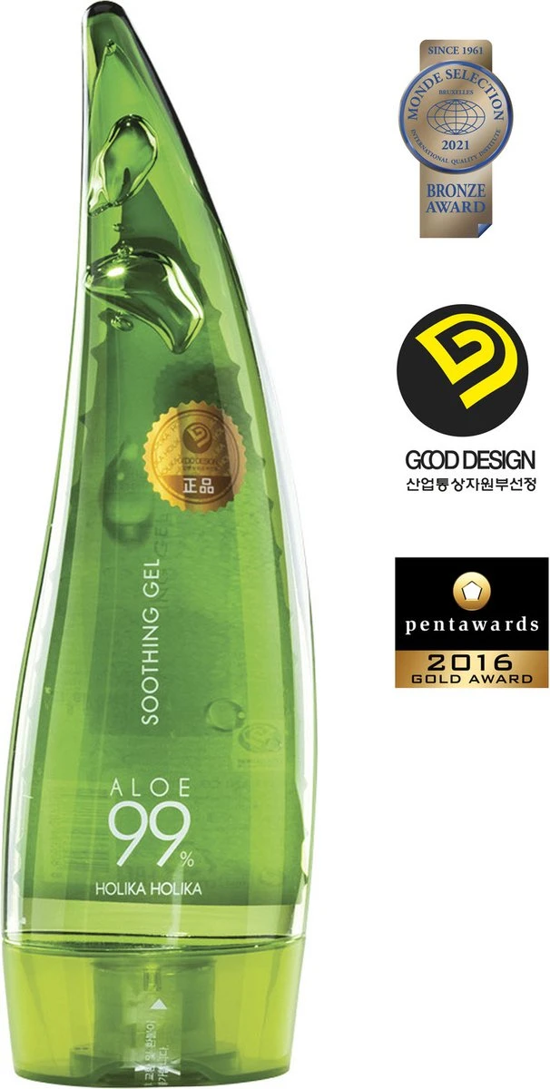 Holika Holika - Aloe 99% Soothing Gel Aloe Vera Gel 250Ml 6 Holika Holika - Aloe 99% Soothing Gel Aloe Vera Gel 250Ml - Afbeelding 4
