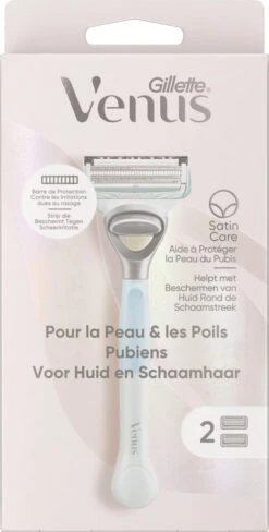 Gillette Venus Scheersysteem - Voor Huid En Schaamhaar Voor Vrouwen - 2 Mesjes -Lichaamsverzorging Winkel 607x1200 3
