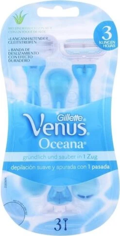 Gillette Venus Oceana Wegwerpmesjes Vrouwen - 3 Stuks -Lichaamsverzorging Winkel 611x1200 1