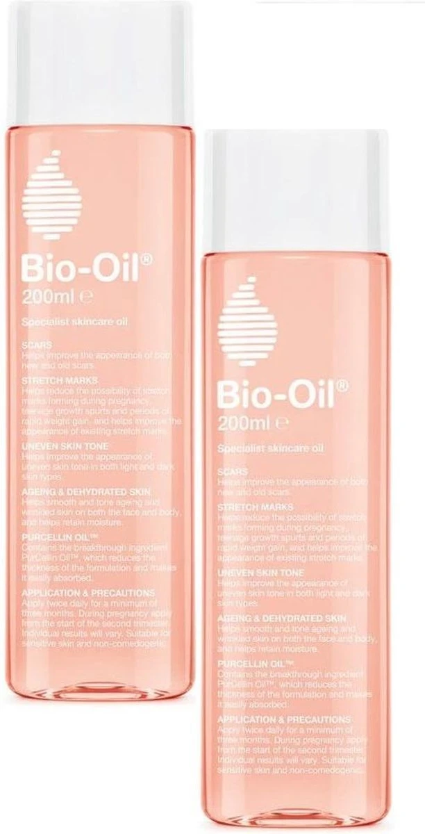 Bio Oil Bio-Oil Huidolie - Huidverzorgingsolie - 2 X 200 Ml Voordeelverpakking 3 Bio Oil Bio-Oil Huidolie - Huidverzorgingsolie - 2 X 200 Ml Voordeelverpakking