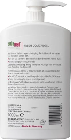 Sebamed Zeepvrije Wasemulsie - Douchemiddel - Zeepdispenser - 1 Liter -Lichaamsverzorging Winkel 614x1200 5
