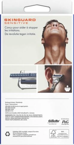 Gillette® Gillette SkinGuard Sensitive - Scheersysteem Voor Mannen - Inclusief 1 Scheermesje -Lichaamsverzorging Winkel 615x1200 3