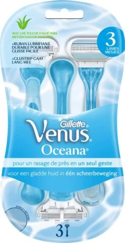 Gillette Venus Oceana Wegwerpmesjes Vrouwen - 3 Stuks -Lichaamsverzorging Winkel 619x1200 3