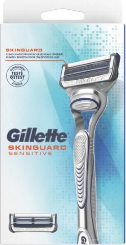 Gillette® Gillette SkinGuard Sensitive - Scheersysteem Voor Mannen - Inclusief 1 Scheermesje -Lichaamsverzorging Winkel 619x1200 4