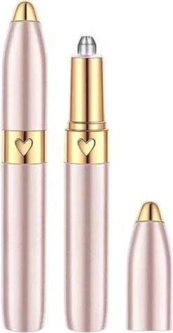 Draagbare Wenkbrauw Epilator - Haar Remover Pen - USB Trimmer -Lichaamsverzorging Winkel 625x1200 6